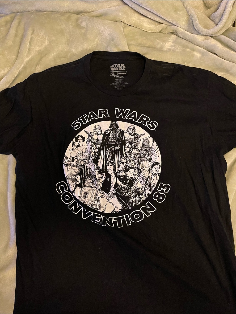 Star Wars Black, Gray & White Graphic Tee Set Bundle - Picture 2 of 4